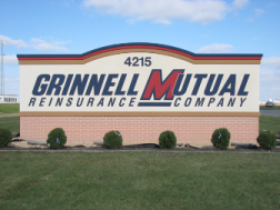 Grinnell Mutual sign